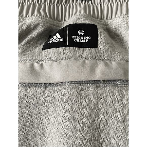 Adidas x reigning‎ champ fleece track sweatpants in gray - Picture 10 of 13